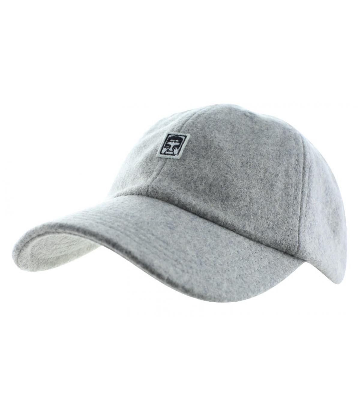 Eighty Nine 6 Panel Wool heather grey Obey Eighty Nine 6 Panel Wool heather grey Obey